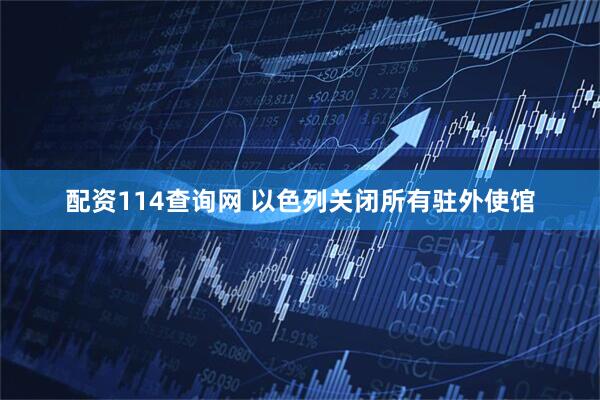 配资114查询网 以色列关闭所有驻外使馆